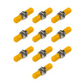 10 Pack Fiber Optic Adaptor St To St Singlemode Single Cable