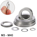 Precision Shim Washers Thin Flat Shims Stainless Steel