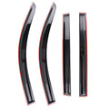 Rain Guard Window Visors for Toyota Highlander 2008-2013 4PCS Black