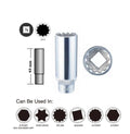 Force 3/8" Dr. 12pt 63mm Deep Spline Female Socket Multi-tooth Gear