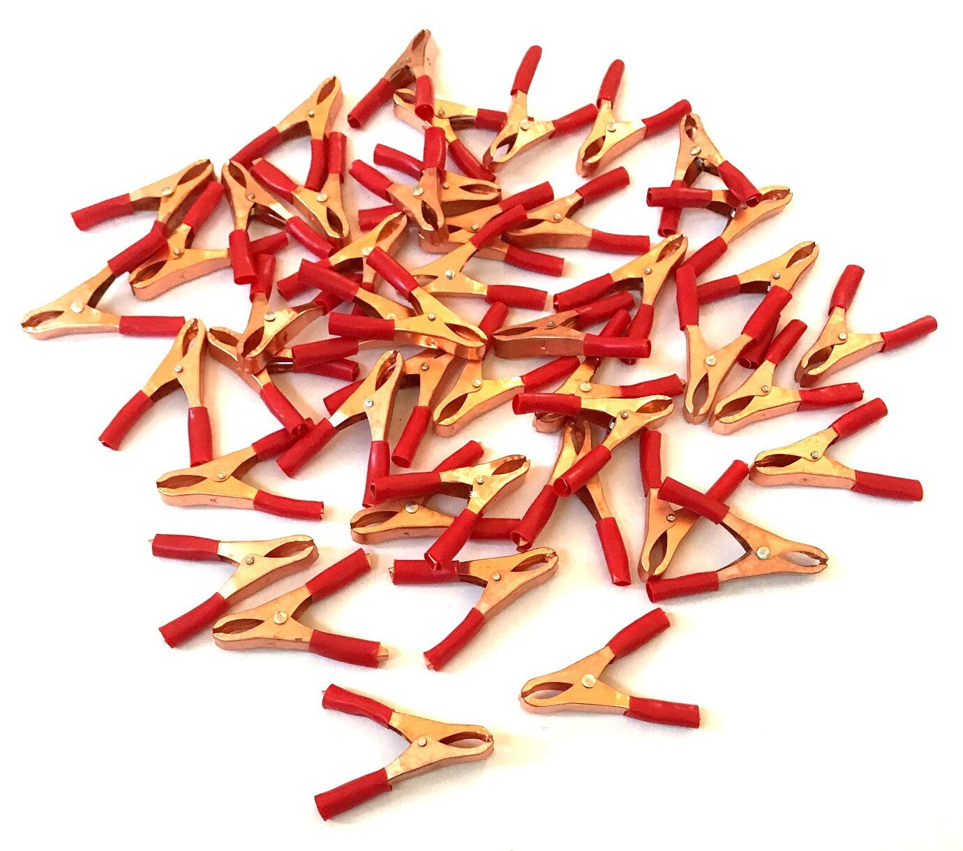 100 RED 2-3/4" COPPER 25 AMP BATTERY CHARGING CHARGER C