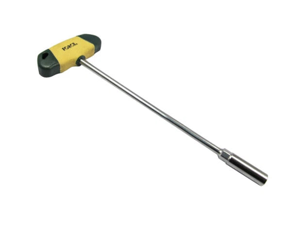 Force 774 Deep Drawn 300mml Grip T Handle Nut Driver Hex Socket