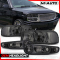 LH+RH Smoke Headlight for GMC Sierra/Yukon
