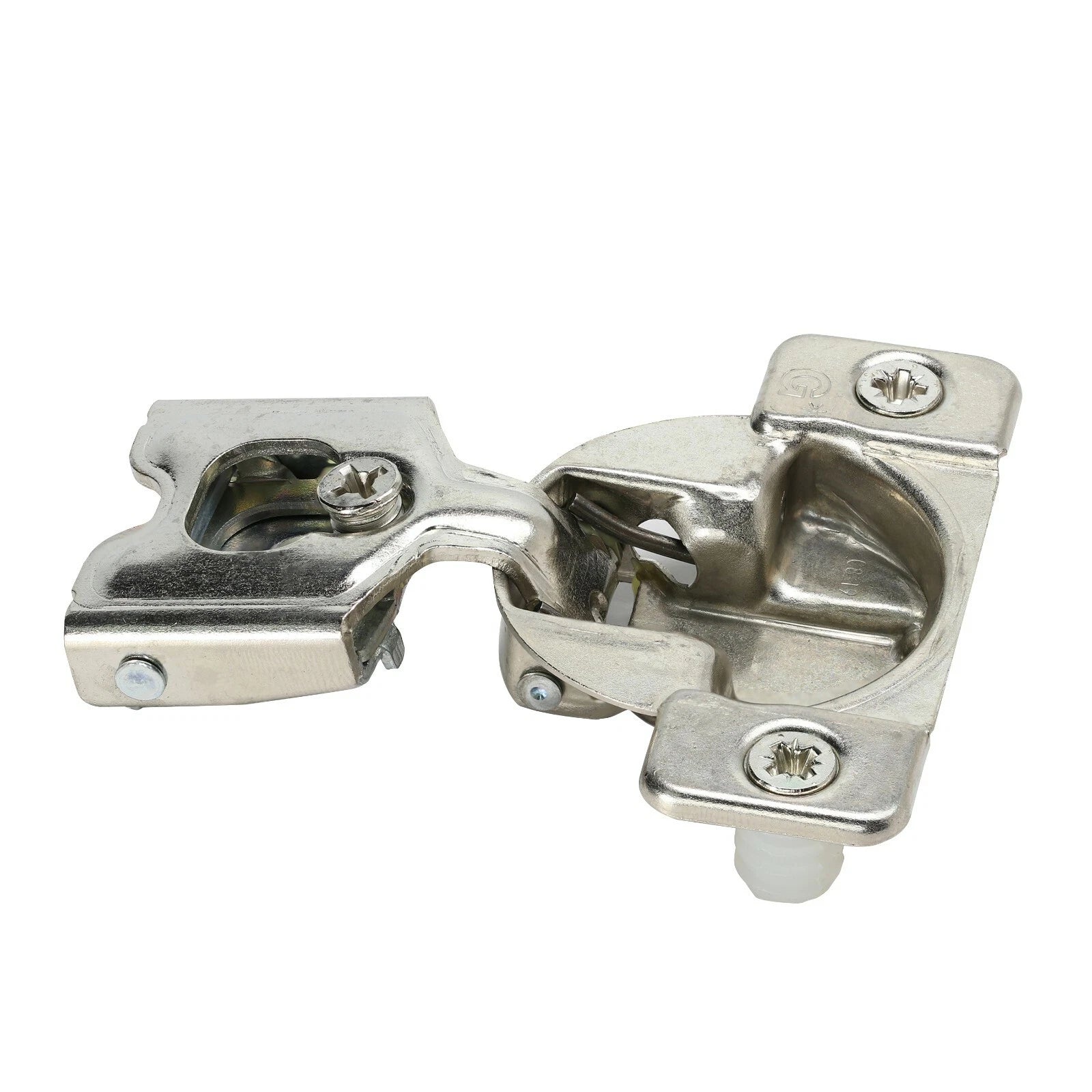 Grass 108 Deg 7/16" Overlay Self Close Press In Compact Cabinet Hinge
