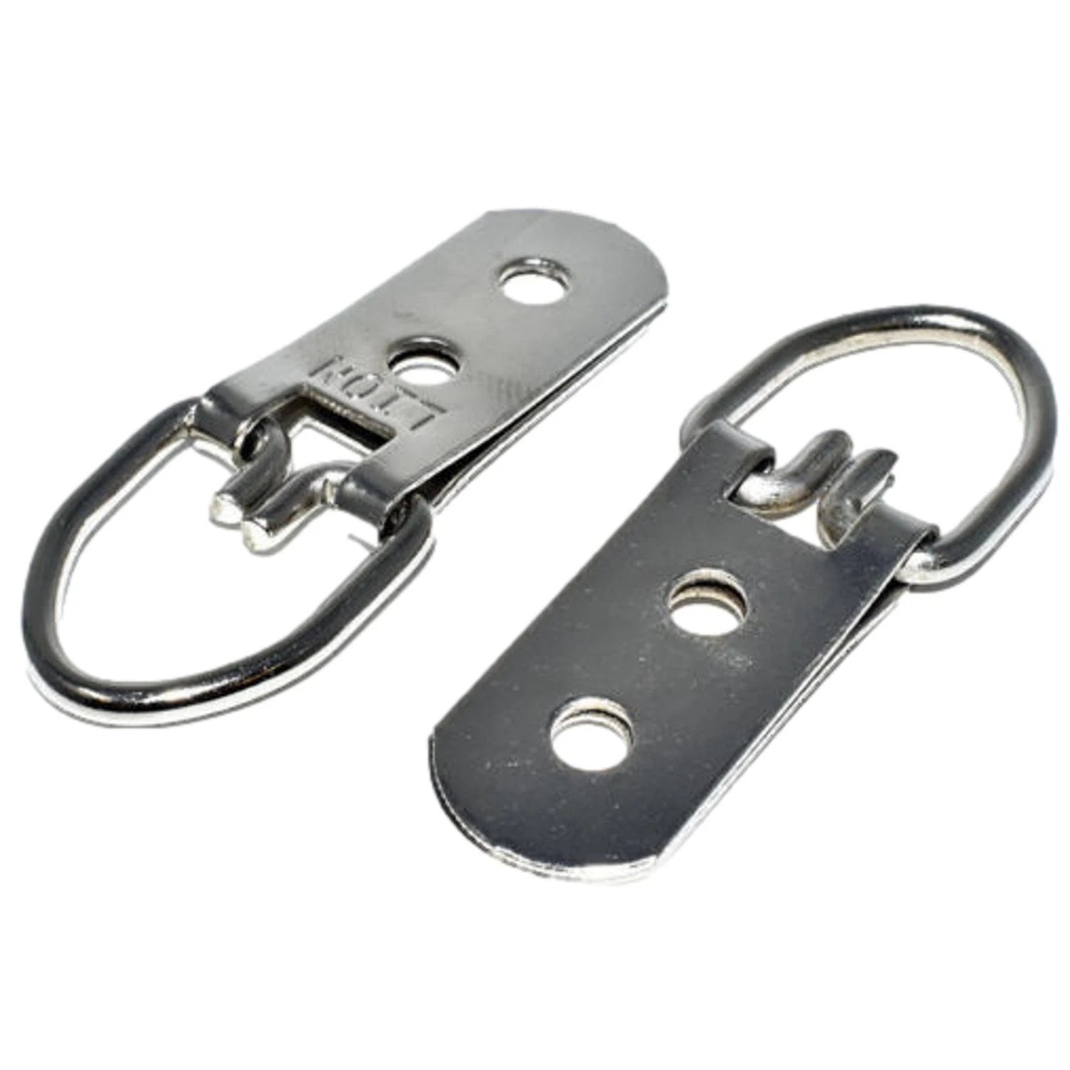 D Ring Heavy Duty Hanger Nickel 2.28" 44lbs Mirror Picture Hook