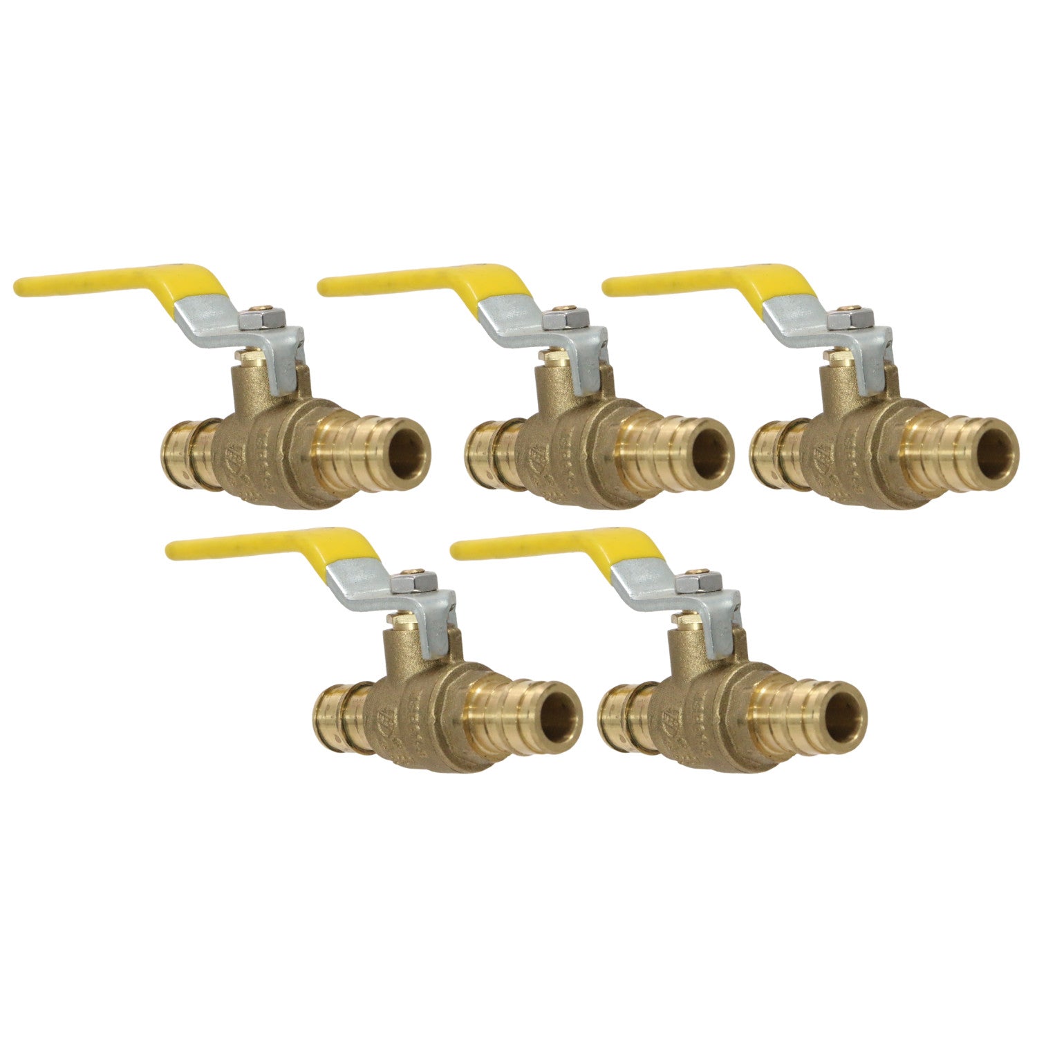 XFITTING 1/2" Pex A Ball Valve - 5 Pack