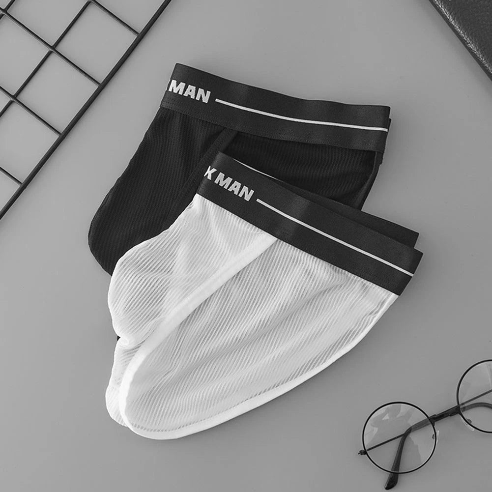 Breathable Underpants Men Underwear Classic Theme Low Rise Style Sexy