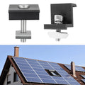 Professional Black Aluminum Alloy Solar Panel Mounting Bracket