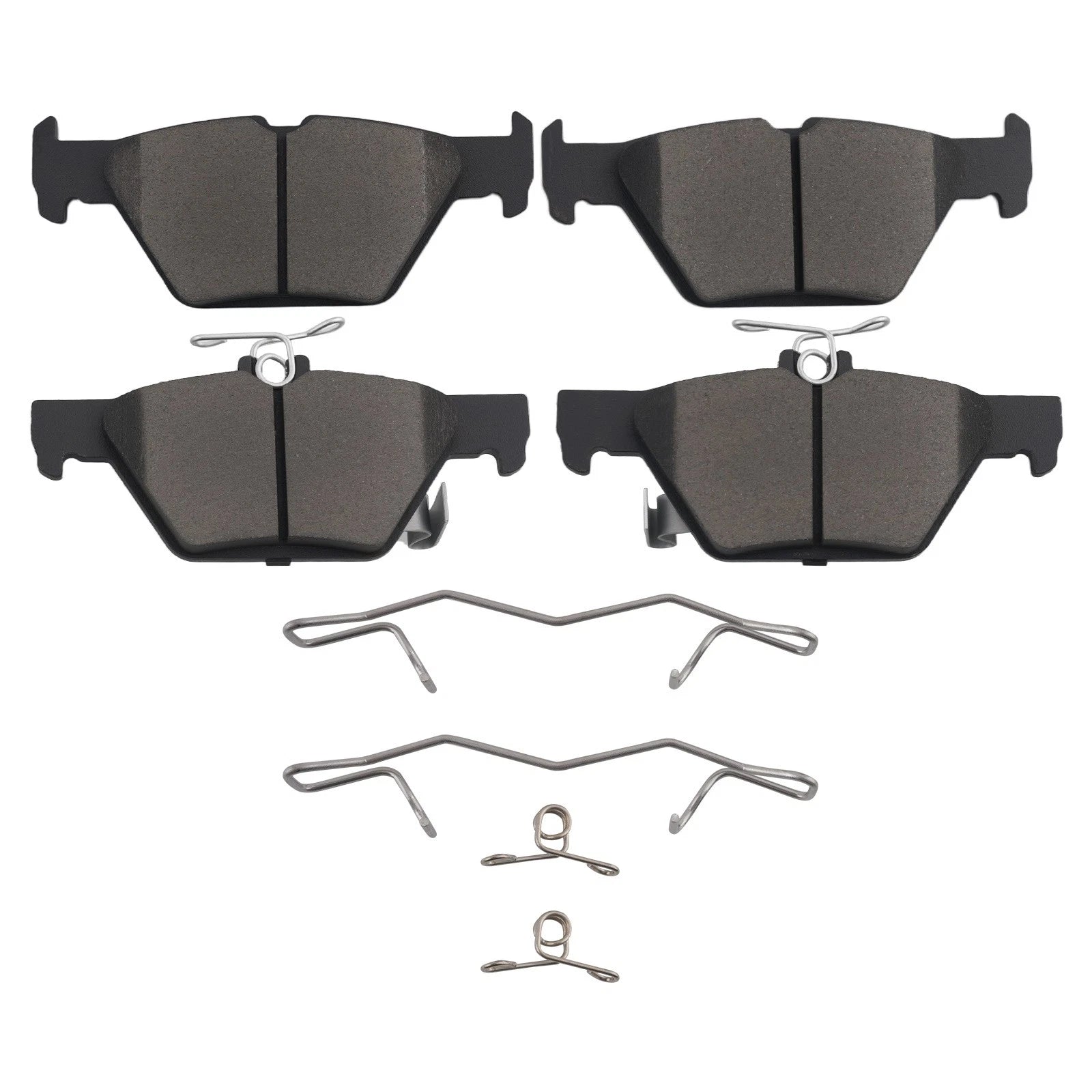 Rear L&amp;R Ceramic Brake Pads Kit for Subaru Legacy Outback 2015-2025 w/Hardware