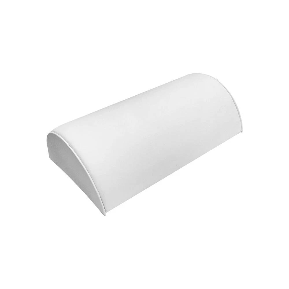 Display Jewelry Show Case White Faux Leather Dome Watch Braclet