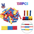Insulated Straight Butt Electrical Wire Connectors Cable Crimp