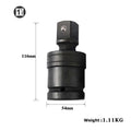 Heavy Duty 1" Dr Cr-mo Ball Universal Joint Impact Socket Adapter