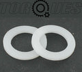 AN-4 7/16" I.D Bulkhead PTFE Washer Pair by Unbranded
