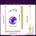 Dowsing Rod Set With Copper Handles And Pendulum Extendable 5.6 To
