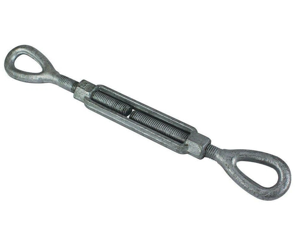 1/4 X 4 Inch 500 Lbs Wll Turnbuckle Eye Eye Pulley Galvanized Drop