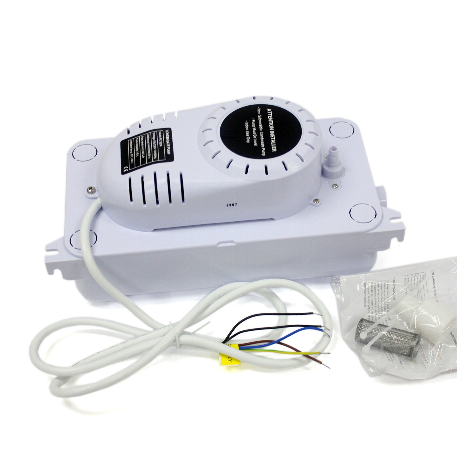 Automatic HVAC Condensate Pump 85 GPH 1.8L Tank for Mini Split AC or Humidifier