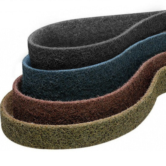 1/2" x 18" Non Woven Surface Conditioning File Sanding Belt Variety