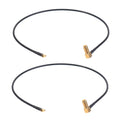 Mmcx Right Angle To Right Angle Rf Extension Cable 40cm Rg174 Coaxial