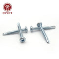 M4.2 Cross Round Head Tail Self Tapping Phillips Self Drilling Screws