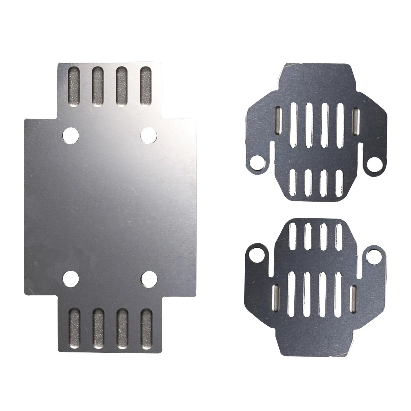Stainless Steel Armor Chassis Bottom Guard For Fms Fcx24 Power Wagon