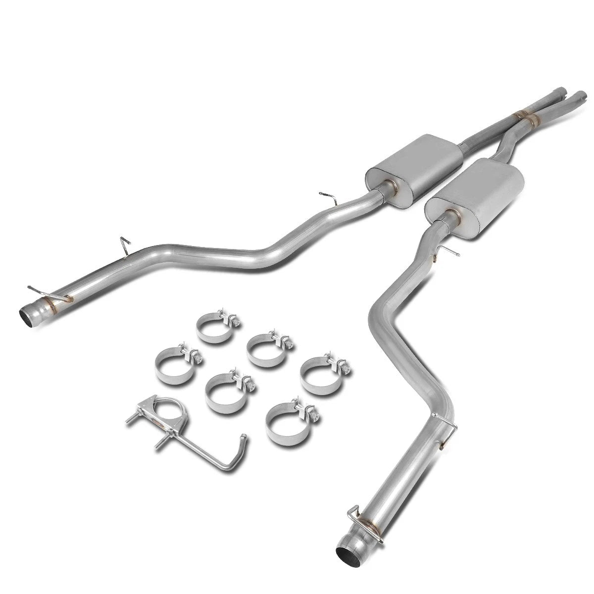 Fit 15-19 Dodge Challenger 5.7l V8 Stainless Steel | Built Supply Co