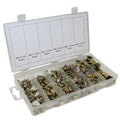 Mixed Threaded Steel Rivet Nut Tool Kit Insert Zinc Plated M3 M4 M5