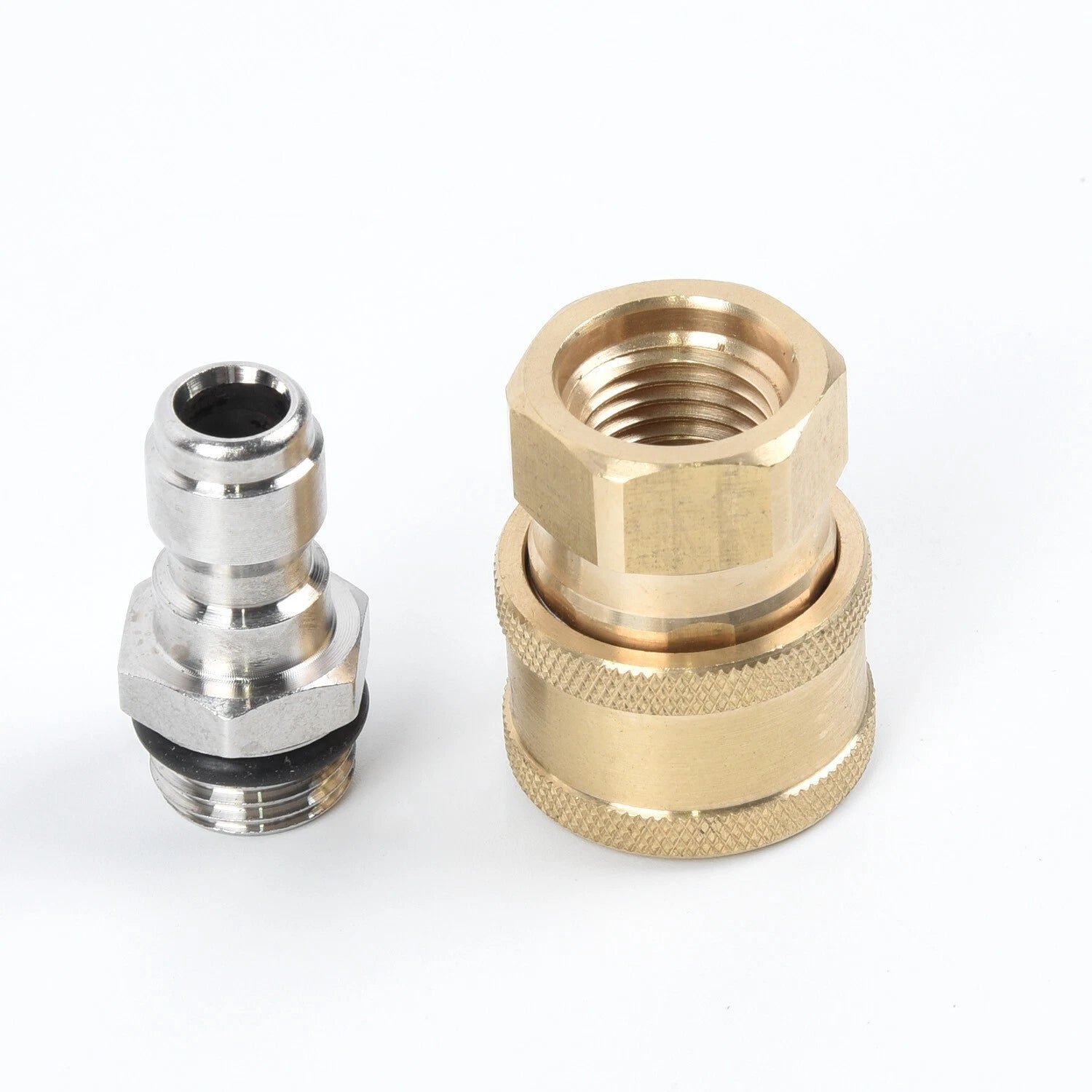 Pressure Washer Quick Brass Connector Easy Connect Fitting 1/4 Female