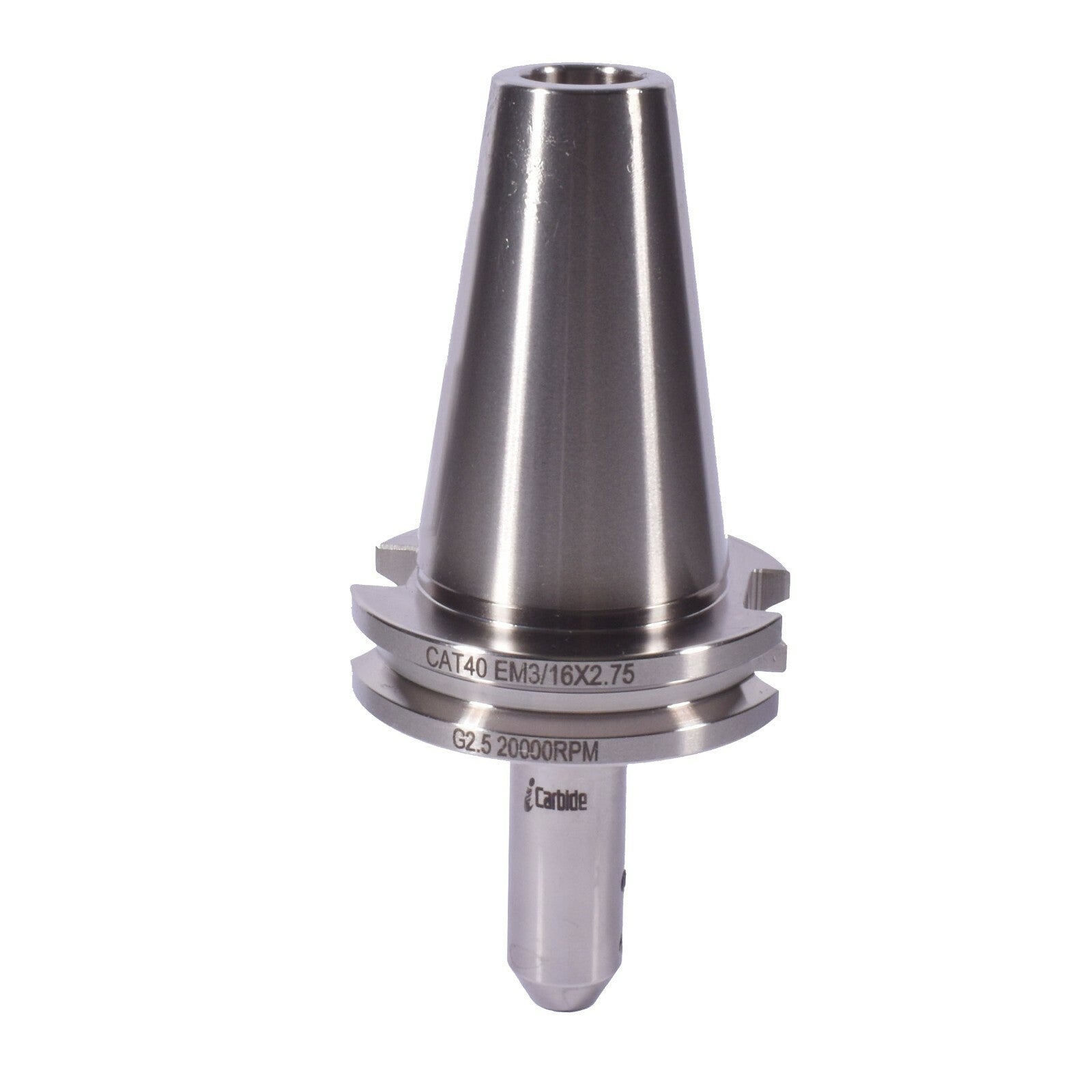 1pc CAT40 3/16"X2.75" End Mill Tool Holder G2.5 25000rpm