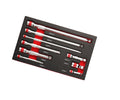 9PC Socket Extension Rod Set with Wobble Ball Adapters