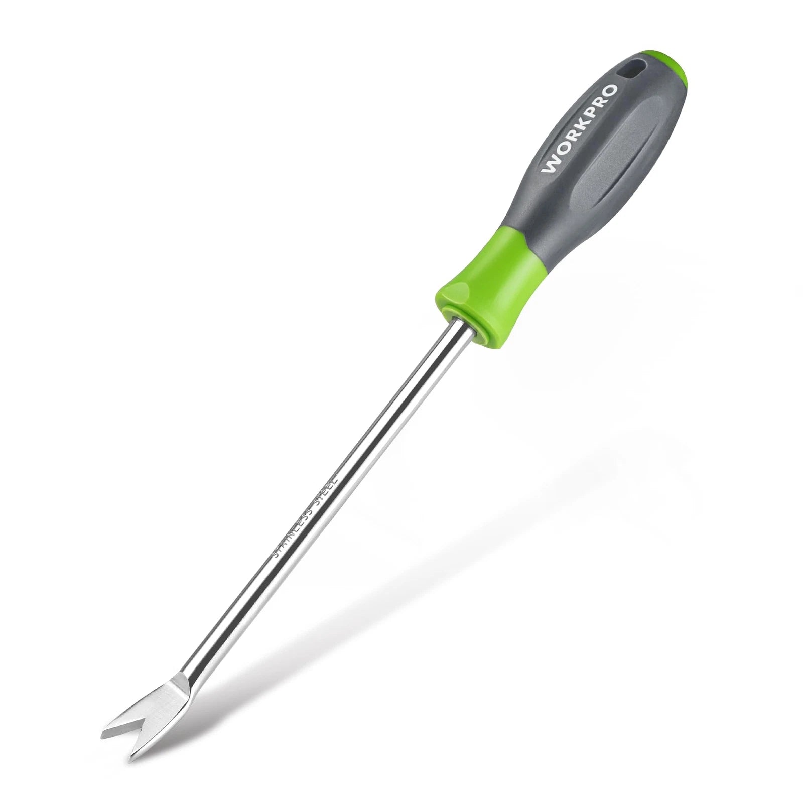 WORKPRO 11.5" Dandelion Weeder Puller Tool Weed Remover Two-Pronged Fork Weeders