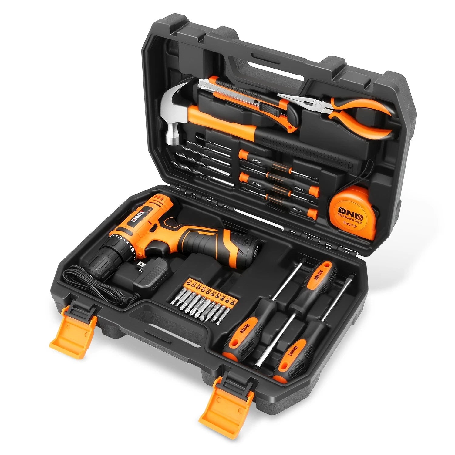 Home Repair Hand Tool Set Toolbox Plier Hammer | Built Supply Co