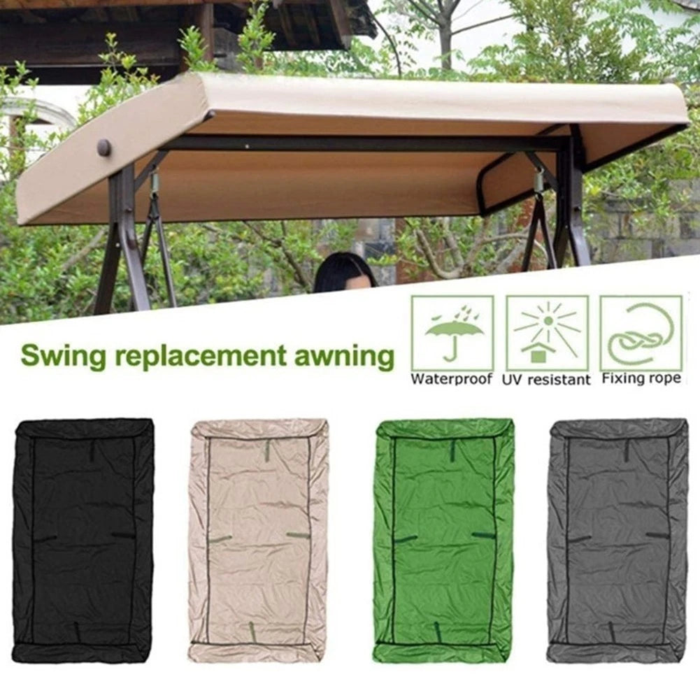 Foldable Swing Canopy Cover Space Saving Solution For Outdoor Swing