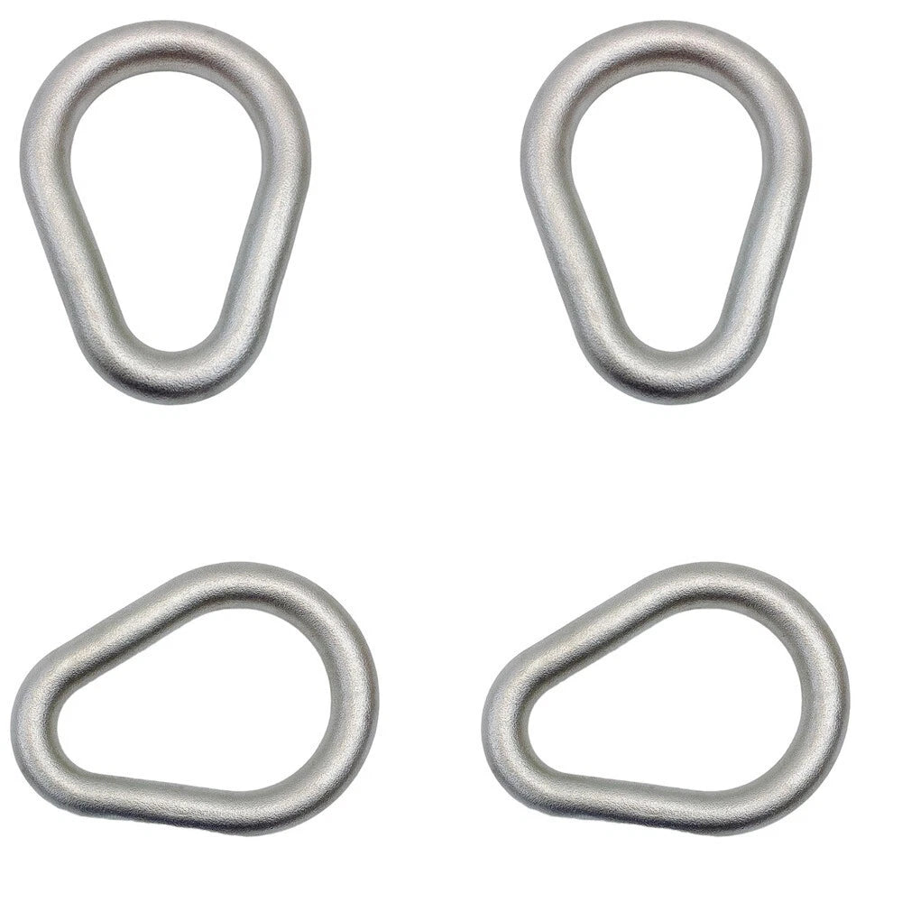 Stainless Steel 1" Drop Forged Wire Rope Pear Link 3750lb Breaking