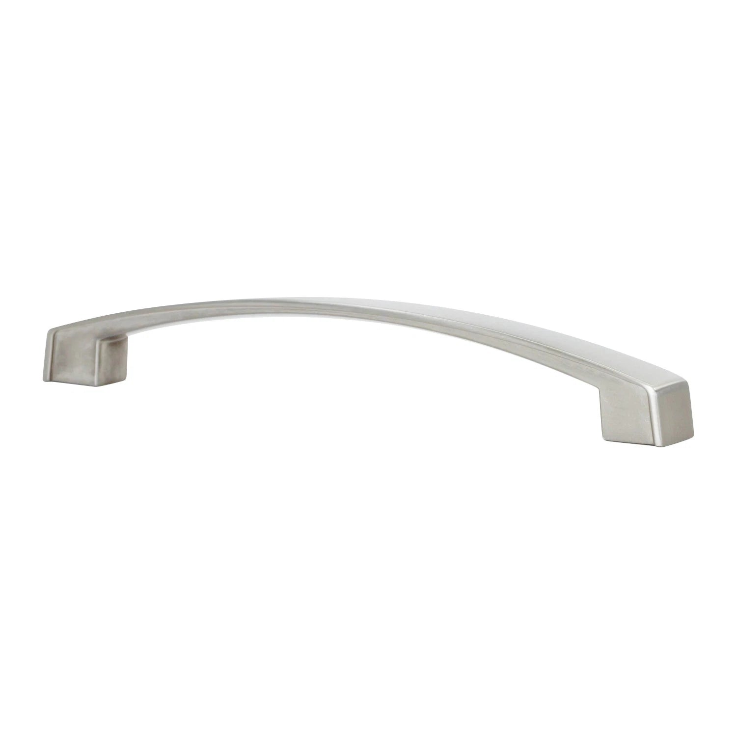 Bow Arch Style 6-5/16" Brushed Nickel Kitchen Cabinet Pull Handle