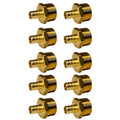 10 Pack XFITTING 1/2" Pex x 3/4" Male NPT Threaded Adap
