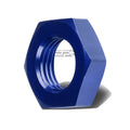 6an An-6 Bulkhead Blue Aluminum Anodized Nut Sealing Locking Fitting