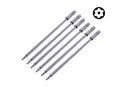 6pc-pk 150mm S2 Steel Magnetic Torx Screw Driver Security Tamperproof Individual