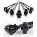 Dual Socket Wrench Ratchet Spanner Handle For Aligning Bolt Spud