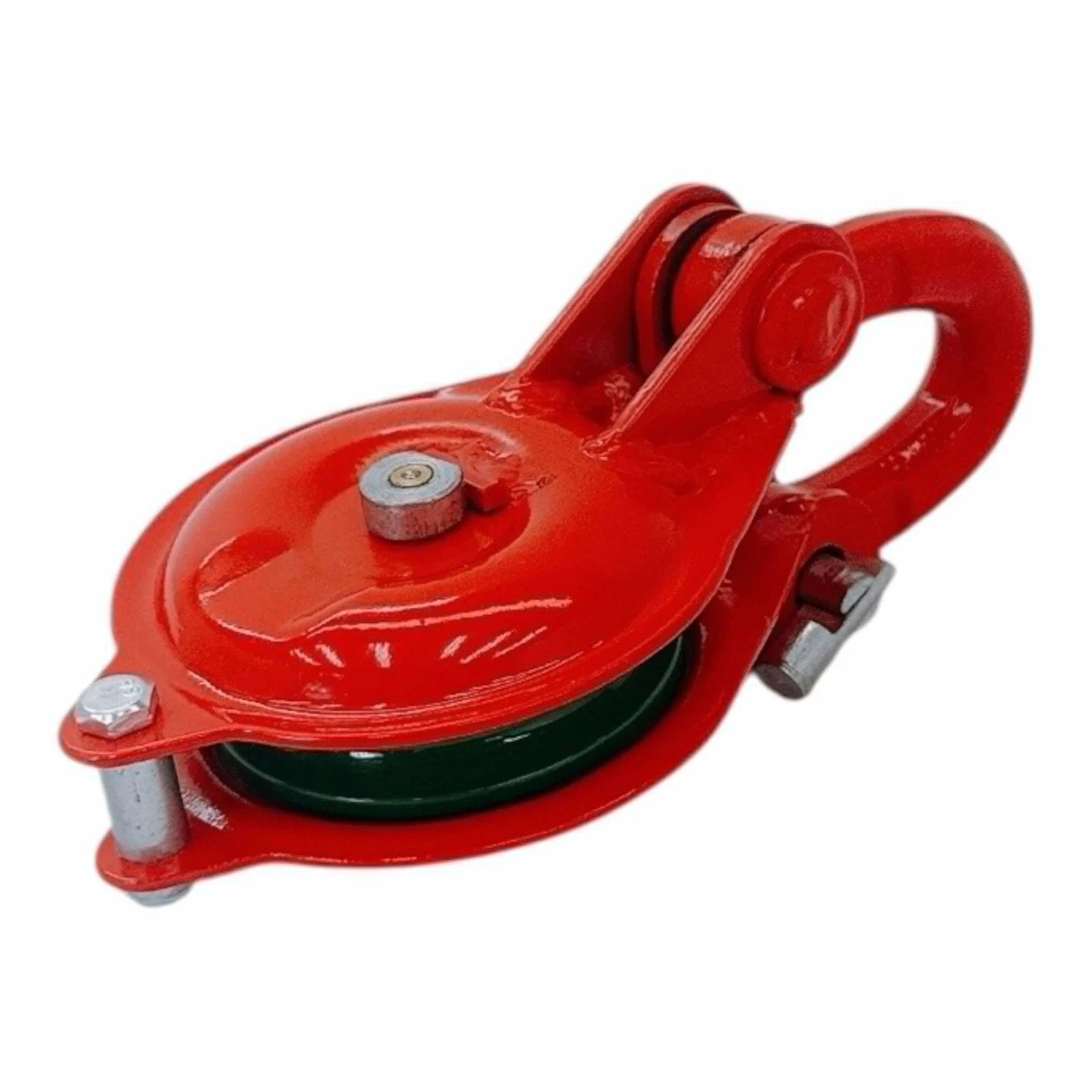 Single Sheave Snatch Block Pulley With Shackle - 0.5 Ton (1,000 Lbs