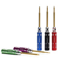 5/set Professional Rc Metal Hex Screw Driver Repair Rc Tool For Scx24