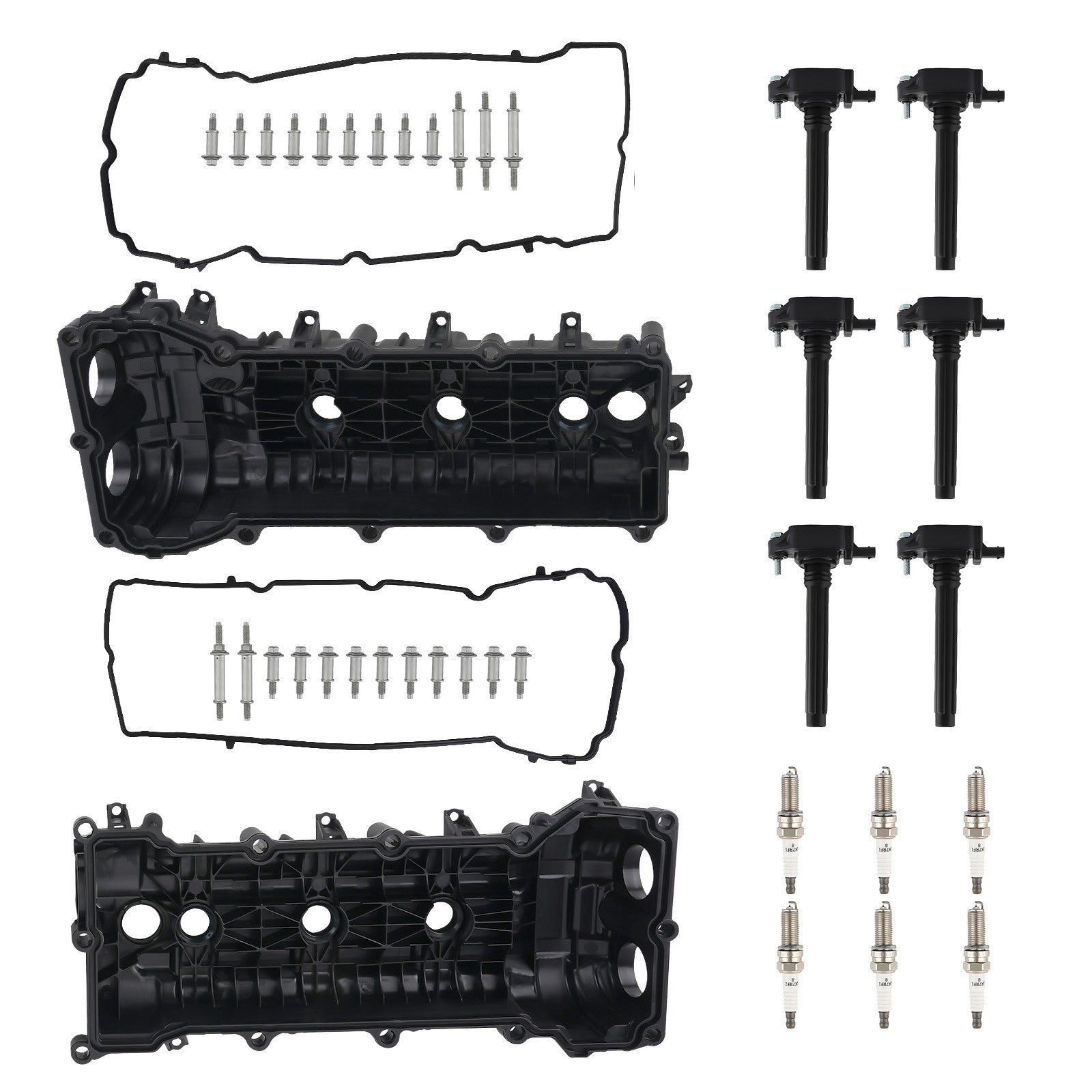ListingValve Cover w/ Gaskets Ignition Set for Ram 1500 Classic