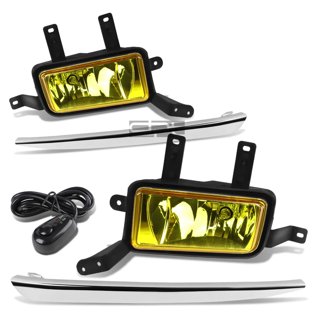 Fit 15-20 Tahoe/suburban Pair Amber Lens Silver | Built Supply Co