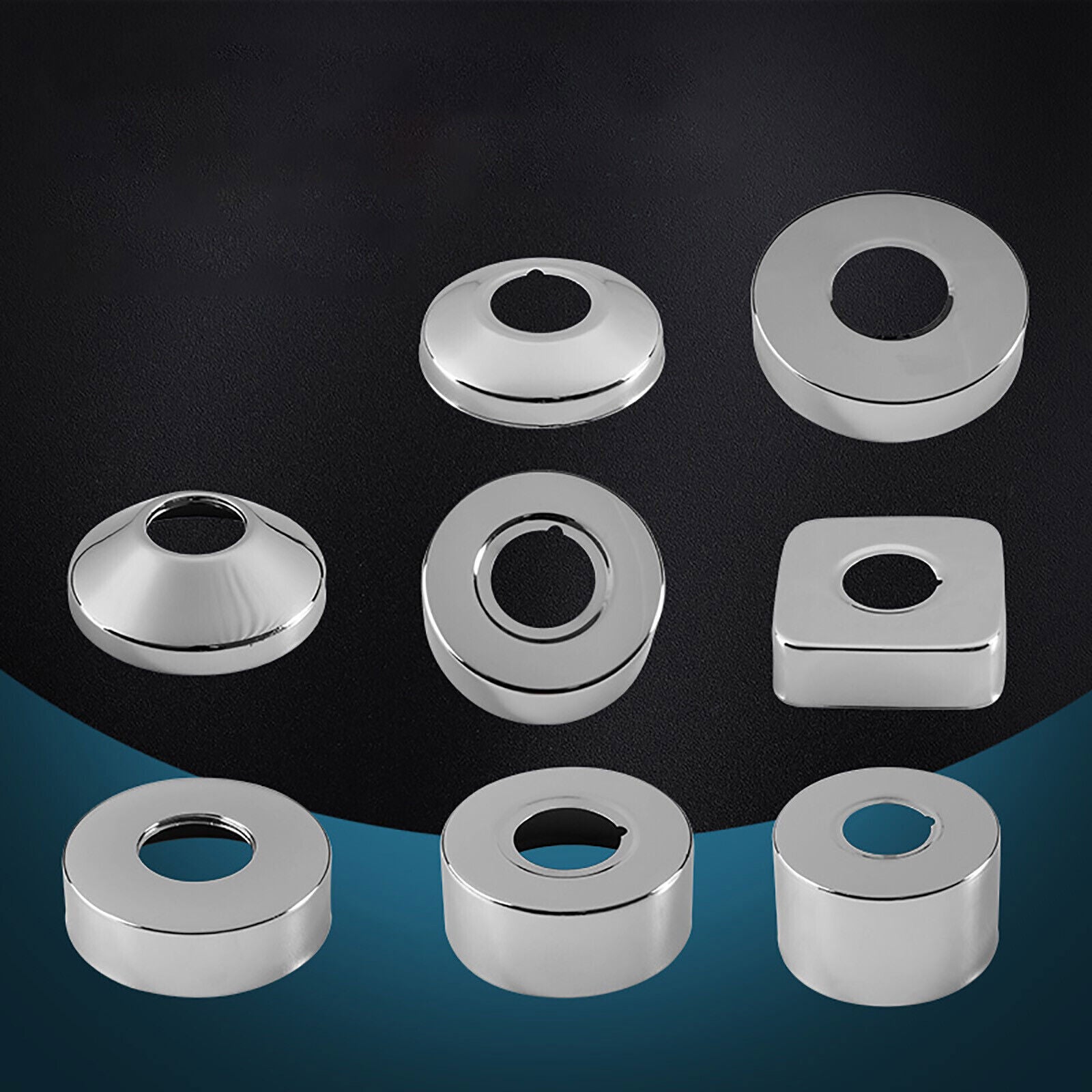 Stainless Valve Cover Collars 1/2" - 1"