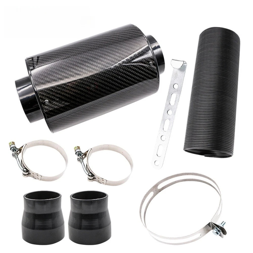 Carbon Fiber Intake System Cold Air Intake Kit With Sport Air Filter