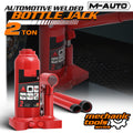 2 Tons 11.8"Red Bottle Jack Manual Lifting Automotive H