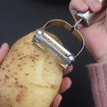 Dual Head Peeler And Julienne Cutter Stainless Steel For Kitchen