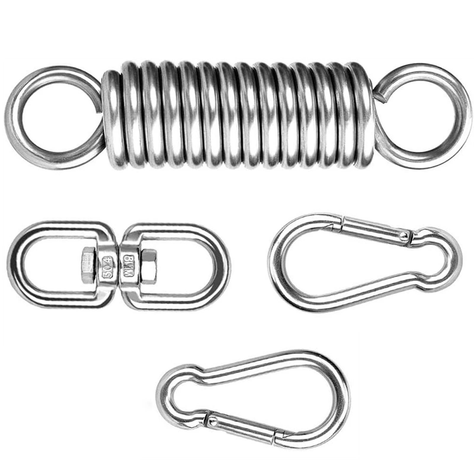Hanging Chair Lounger Alloy Spring Hanging Hook Steel Heavy Duty