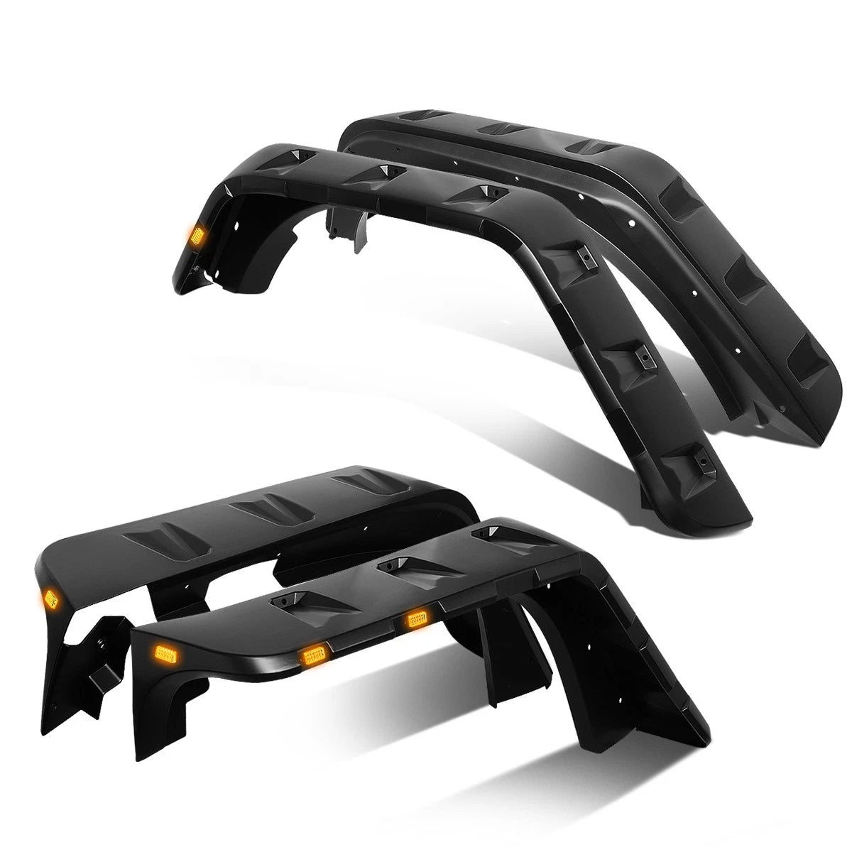 For 2007-2018 Jeep Wrangler Jk Pocket-riveted Style | Built Supply Co