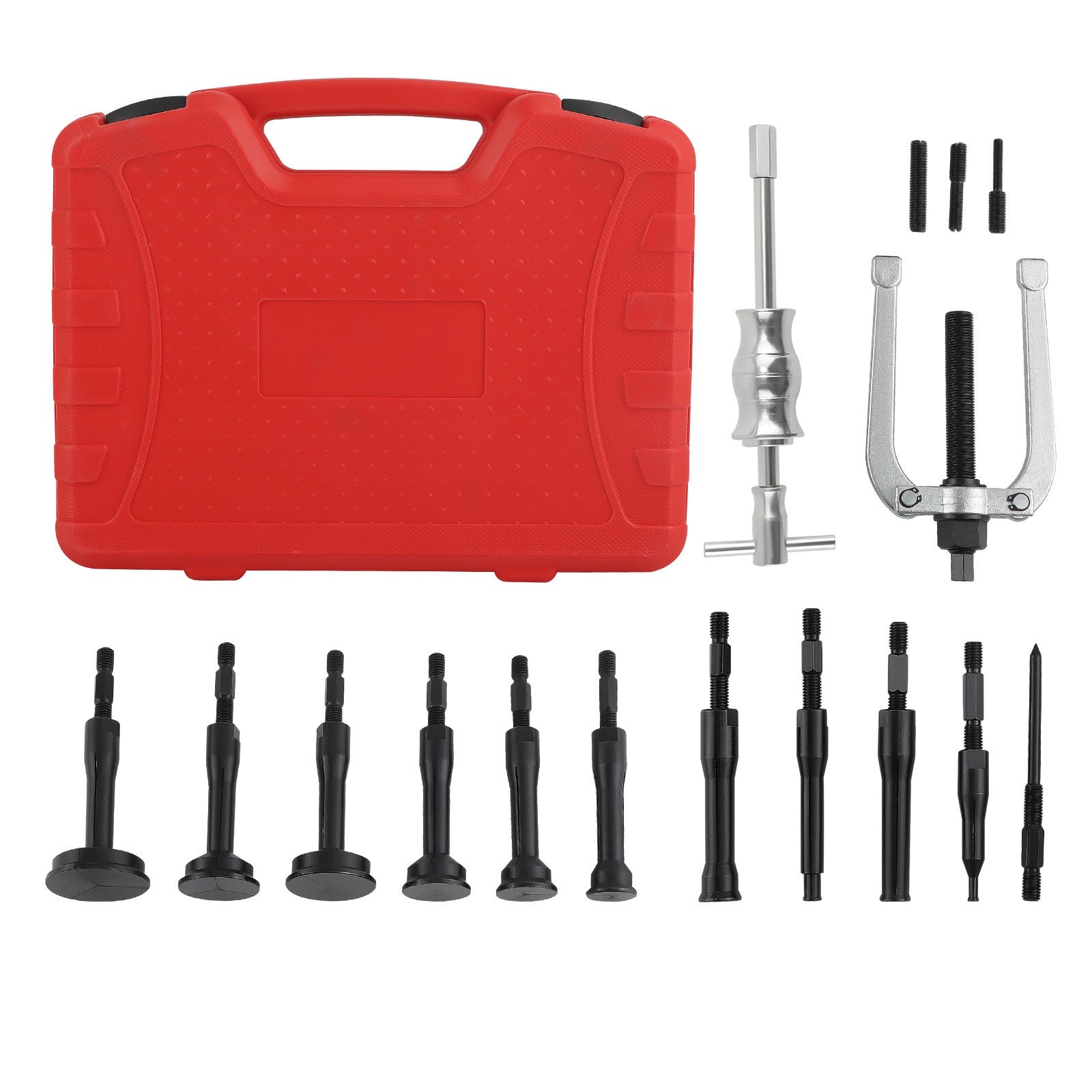 16pcs Inner Bearing Blind Hole Remover Extractor Puller Set Pilot