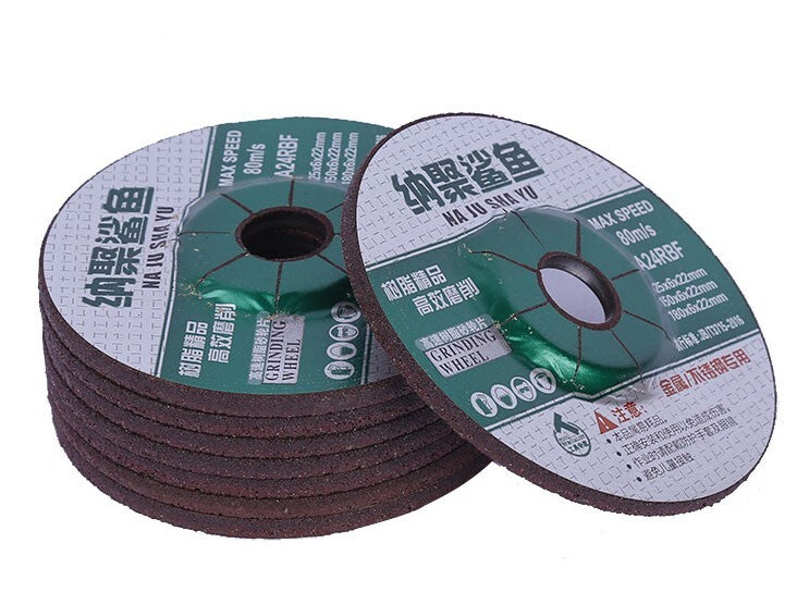 10PC 125x22x6mm Metal Stainless Steel Grinding Disc A24rbf